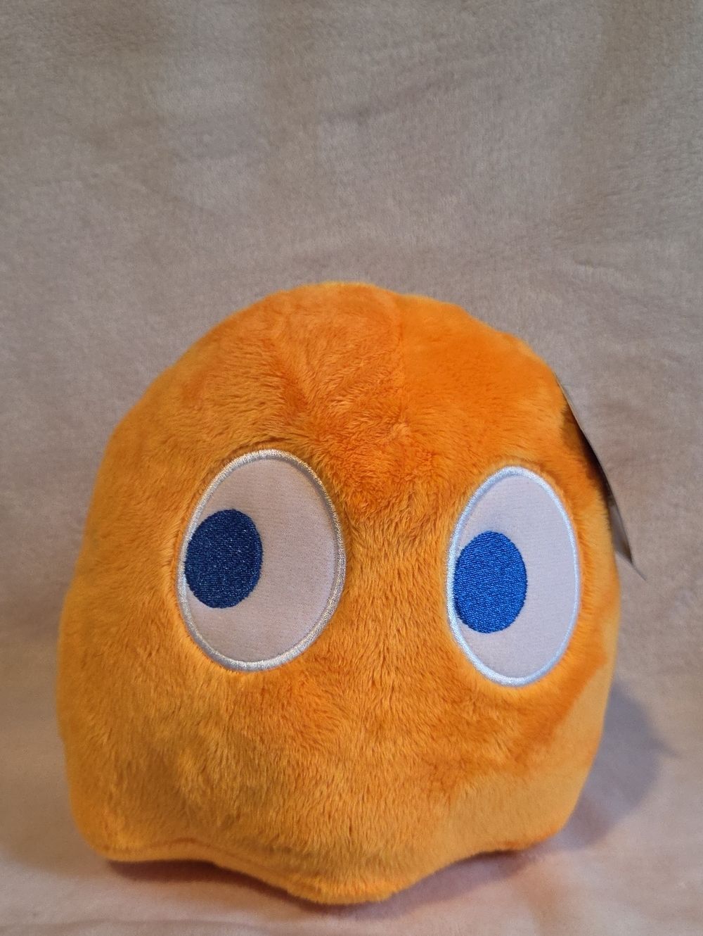 Orange Clyde Ghost Pac-man Plush Toy